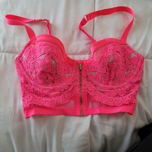 34c pink VS bra